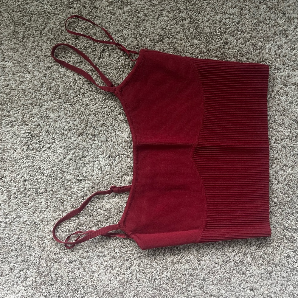 La Hearts Red Bandeau